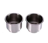 Fdit Support de Verre pour Camping-Car, Bateau Marin, Porte-Boissons Résistant à la Rouille et à la Corrosion, 2 Pièces