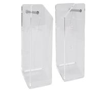 Fdit Support Mural en Acrylique pour Ordinateur Portable, Gain de Place sous Le Bureau avec Fentes pour Câbles pour Organisateur de Clavier de Tablette au Bureau à Domicile