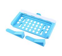 Fdit Support de sac poubelle pliable en plastique à suspendre pour placard de cuisine