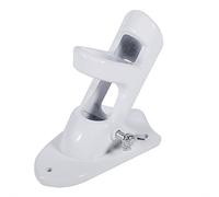 Fdit Support pour Mât de Drapeau en Alliage D'aluminium à 2 Angles, Support Mural pour Manche à Vent et Affichage de Drapeau, avec Vis pour Une Installation Facile