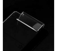 Fdit Tableau Mémo pour écran D'ordinateur, Organisateur de Moniteur en Acrylique avec Supérieur et Support de Téléphone pour Notes Autocollantes, Rappels et Cartes de Visite (Côté gauche)