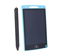 Fdit Tablette D'écriture LCD Effaçable, Planche à Dessin Légère avec écran Confortable, Bloc-Notes pour Usage Domestique, école, Bureau, Tableau de Croquis Portable (Blue)