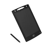 Fdit Tablette D'écriture LCD Effaçable, Planche à Dessin Légère avec écran Confortable, Bloc-Notes pour Usage Domestique, école, Bureau, Tableau de Croquis Portable (Black)