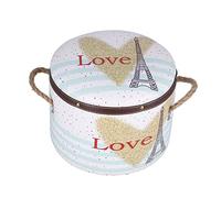 Fdit Tabouret de Rangement avec Couvercle, Repose Pieds de Rangement, 30x30x25 Cm, for Organisation de la Maison