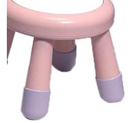 Fdit Tabouret Enfant Antidérapant avec Son, Cerf Rose et Violet | Structure renforcée anti-basculement, dossier incurvé ergonomique, mécanisme sonore amovible sous l'assise, plastique