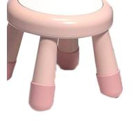 Fdit Tabouret pour Enfants, Marchepied Antidérapant avec Dispositif Sonore, for Salle de Bain et Toilettes (Lapin Rose)