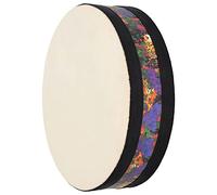 Fdit Tambour Océanique au Design Unique, Bonne Structure, Tambour Sonore en Peau de Mouton, Instruments Musicaux pour Enfants de Plus de 3 Ans, 8,1 Pouces