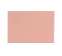 Fdit Tampon en Caoutchouc de Sculpture, Tampon Rectangulaire en PVC Vierge pour Graver des Polices et des Motifs 15x10 Cm (Rose)