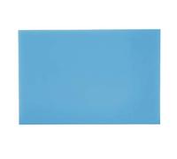 Fdit Tampon en Caoutchouc de Sculpture, Tampon Rectangulaire en PVC Vierge pour Graver des Polices et des Motifs 15x10 Cm (Bleu)