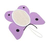 Fdit Tapis à Gratter pour Chat Suspendu, Tapis à Gratter Flexible pour Chaton de Dessin animé avec Lanière, Comportement de Meulage des Pattes, Design Minimaliste-Feutre