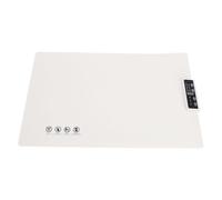 Fdit Tapis Chauffant Alimentaire en Silicone, Plateau Chauffant | Silicone de qualité Alimentaire, Chauffage Rapide 260 W, Préchauffage en 10 S, Minuterie à 3 Niveaux, 1 H, 2 H, 4 H, pour