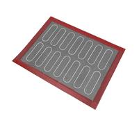 Fdit Tapis de Cuisson en Silicone pour Macarons, Anti-adhésif, perforé, Résistant à la Chaleur, Outil de Cuisson de Cuisine pour Biscuits, Bouffées, Pâtisserie, Gâteaux, Double Face (11,8x15,7 pouces)