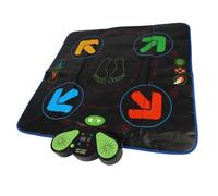 Fdit Tapis de Danse électronique Léger, 3 Modes de Jeu, Tapis à Pointe de Flèche pour Enfants, Couverture de Danse Pliable pour Un Rangement Facile, 35,4x35,4 Pouces