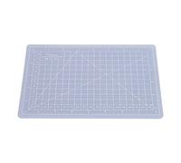 Fdit Tapis de Découpe Auto-cicatrisant, Planche à Découper Artisanale Translucide avec Surface Antidérapante pour la Sculpture sur Papier, Fabrication de Modèles, (Planche à découper translucide A5)