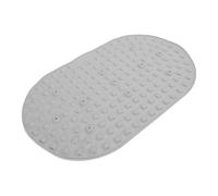 Fdit Tapis de Massage des Pieds, Tapis D'acupression en Silicone sans Couture avec 11 Pierres Magnétiques, Fond Antidérapant pour la Relaxation au Bureau et à la Maison et (GREY)