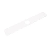 Fdit Tapis de Robinet Absorbant à Séchage Rapide, Plateau D'évier en Diatomite avec Patins en Silicone pour Comptoir de Cuisine et Salle de Bain (WHITE)