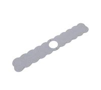 Fdit Tapis de Robinet Absorbant à Séchage Rapide, Plateau D'évier en Diatomite avec Patins en Silicone pour Comptoir de Cuisine et Salle de Bain (gris foncé)