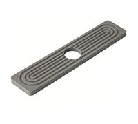 Fdit Tapis de Robinet en Diatomite, Protection contre les éclaboussures D'évier à Absorption D'eau à Séchage Rapide pour Comptoir de Cuisine, Porte-savon, éponge, Accessoire (60*10 cm)