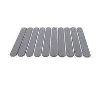 Fdit Tapis de Séchage Pliable en Pierre, Matériau de Terre de Diatomées de qualité Supérieure avec Séchage Rapide Super Absorbant, Conception Peu Encombrante pour Comptoir de Cuisine