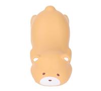 Fdit Tapis de Souris avec Repose-Poignet en Forme D'animal, Joli Tapis de Souris Ergonomique avec Mousse à Mémoire de Forme PU pour Soulager la Douleur au Poignet, Mini (Modèle d'ours brun)