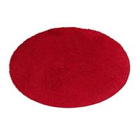 Fdit Tapis Rond en Peluche 40cm, Anti-Dérapant pour Salle de Bain and Chambre Doux et Absorbant Décoration Maison