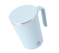 Fdit Tasse à café Auto-agitatrice, Tasse de Mélange Magnétique électrique Rechargeable en Acier Inoxydable avec Rotor et Couvercle Amovibles, pour café, thé, Chocolat Chaud, Bureau, (PINK) (BLUE)