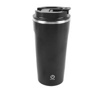 Fdit Tasse à café Auto-remuante 400 Ml, Tasse à Mélange Automatique pour la Maison, le Bureau, les Voyages, Résistant à L'eau IP6, en Acier Inoxydable, Rechargeable, Portable pour Voiture