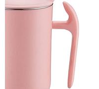 Fdit Tasse à café Isolée étanche à Double Paroi en Acier Inoxydable, pour la Maison, le Bureau, le café, Tasse Givrée de 550ml pour les Voyages (550 ml)