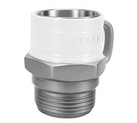 Fdit Tasse de Conception de Bougie D'allumage, Tasse à café sur le Thème Automobile en Acier Inoxydable D'une capacité de 300 Ml avec Poignée pour Boissons Chaudes, Cadeau Créatif