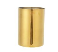Fdit Tasse Doseuse à café, Tasse Doseuse en Acier Inoxydable de 6 Cm de Diamètre avec Conception Antistatique pour café Moulu, Outil Barista Lavable au Lave-vaisselle pour Machine à (GOLD)