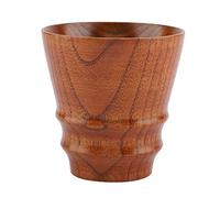 Fdit Tasse en Bois, Mug 300 Ml pour café thé ou Bière, for Maison Bureau