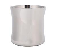 Fdit Tasse Julep en Acier Inoxydable, Gobelet en Métal de 300 Ml avec Finition Polie, Surfaces Lisses pour la Maison, le Bar, les Fêtes, le Restaurant
