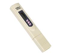 Fdit Testeur de Compteur TDS, Moniteur Numérique de qualité de L'eau 0-9999 Ppm avec Fonction D'arrêt Automatique de la Température pour Boire la Culture Hydroponique de Piscine (GRAY)