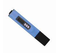 Fdit Testeur de Compteur TDS, Moniteur Numérique de qualité de L'eau 0-9999 Ppm avec Fonction D'arrêt Automatique de la Température pour Boire la Culture Hydroponique de Piscine (BLUE)