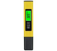 Fdit Testeur de pH Portable 3-en-1 numérique - combiné avec Compteur de température TDS EC testeur de qualité de l'eau numérique Stylo mètre