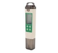 Fdit Testeur de qualité de L'Eau 4 en 1 PH TDS EC, Compteur de Température avec Rétroéclairage Vert LCD ATC pour Culture Hydroponique, Eau Potable, Piscines, Aquariums