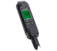 Fdit Testeur de qualité de L'eau 5 en 1 PH TDS EC, Compteur de Température de salinité avec écran LCD rétroéclairé et ATC pour Piscines, Aquariums Hydroponiques