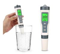Fdit Testeur de qualité de l'eau numérique pH TDS et thermomètre 3 en 1 - Testeur d'eau idéal pour les aquariums d'eau potable - Emballage multiple