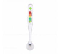 Fdit Testeur de salinité Numérique, Compteur de Sel Portatif pour Soupes de Cornichons et Aliments Fermentés, Testeur de salinité à Affichage LED avec Voyant Lumineux pour une (SA03)