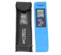 Fdit Testeur D'eau Numérique TDS, Stylo EC TDS, Testeur de qualité de L'eau 3 en 1, 0-9999 Ppm 0-9990us/cm avec Compensation Automatique de la Température pour L'eau Potable, la