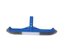 Fdit Tête de Brosse de Piscine Robuste, Les Poils en Nylon Atteignent Les Coins Difficiles des Murs, Poignée Coudée à 45 Degrés-Nettoyage Efficace, 1 Paquet