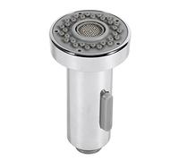 Fdit Tête de Pulvérisation de Robinet de Cuisine, Finition Chromée ABS, économie D'eau Double Mode, avec Filetage Mâle de 1/2 Pouce, pour Remplacement Universel