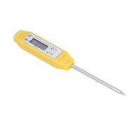 Fdit Thermomètre Alimentaire Numérique, Thermomètre de Style Stylo à Lecture Instantanée avec Calibrage, pour la Cuisson de la Viande, de la Friture Liquide et de la Fabrication de (YELLOW)