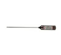 Fdit Thermomètre de Cuisson Numérique, Acier Inoxydable avec écran LCD, Sonde de Mesure Rapide de Température pour la Cuisine, la Pâtisserie et la des Aliments