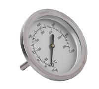 Fdit Thermomètre de Four de Cuisson en Acier Inoxydable, Résistant aux Hautes Températures, du Gril pour Rôtir, 1X