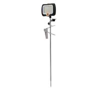 Fdit Thermomètre Numérique à Bonbons, Thermomètre Alimentaire à Lecture Instantanée avec, Sonde en Acier Inoxydable de 25 Cm pour Huile de Friture, Barbecue, Lait, (KT Noir Anglais avec Clip Sleeve)