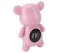 Fdit Thermomètre Numérique de Bain pour bébé, Portable, Matériau ABS, pour Eau, Température Ambiante (PINK)