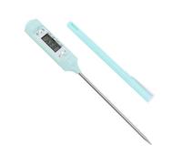 Fdit Thermomètre pour Biberon, Thermomètre à Eau électronique avec Sonde en Acier Inoxydable 304 pour Température du Lait Liquide Portable 18,8 Cm