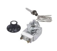 Fdit Thermostat de Friteuse, Thermostat de Remplacement avec Bouton, for