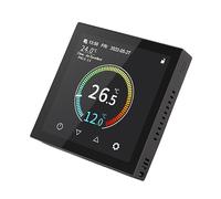 Fdit Thermostat WiFi Intelligent, écran Tactile 480x480, Programmable, Compatible Alexa et Assistant, pour Usage Domestique ou Bureau, Mural
